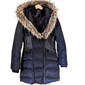 SEDUCTIONS Women's Winter Jacket City Parka Puffer High Neck Layered Hoo…